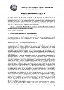 Acta Asamblea SECMA diciembre 2010