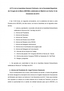 Acta Asamblea SECMA diciembre 2015