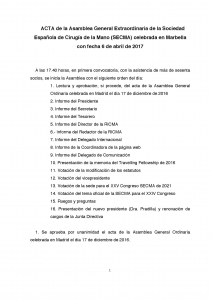 Acta Asamblea SECMA abril 2017