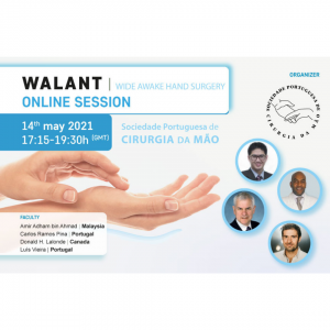 Online Sesion WALANT – (Wide Awake Hand Surgery) SPOCMA