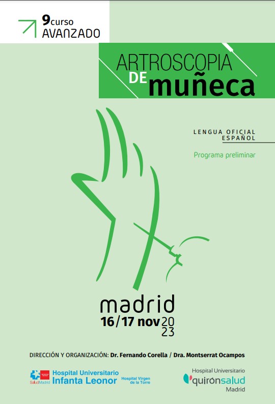 9 Curso Avanzado de Artroscopia de Muñeca