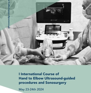 I International Course of Hand to Elbow Ultrasound-guided procedures and Sonosurgery @ Bilbao