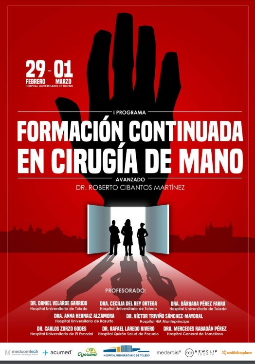 FORMACIÓN CONTINUADA EN CIRUGIA DE LA MANO