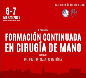 II Programa Formación Continuada en Cirugía de Mano @ Hospital Universitario de Toledo